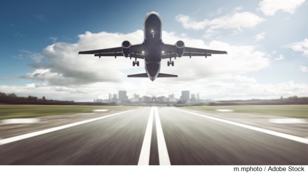 Aéroport de départ comme premier lieu de travail des pilotes et agents de bord (FG)