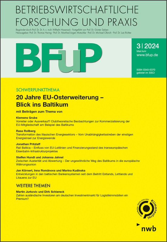 BFuP - Betriebswirtschaftliche Forschung und Praxis