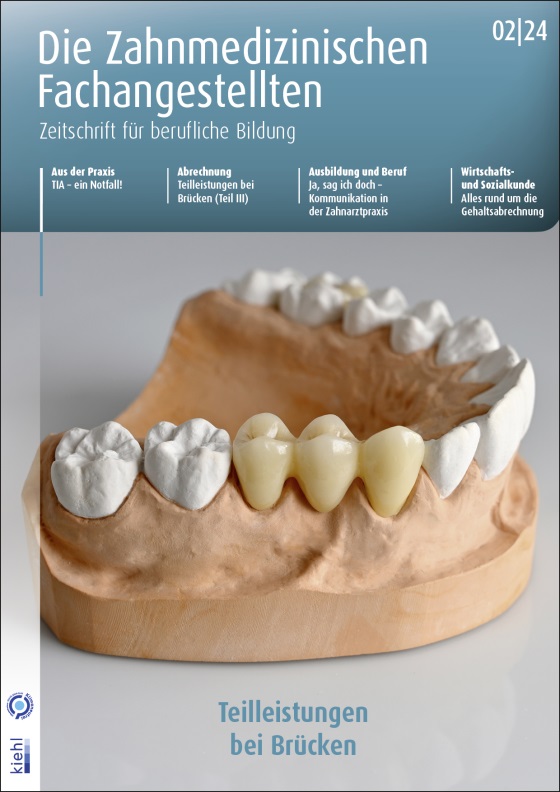 ZFA - Die Zahnmedizinischen Fachangestellten