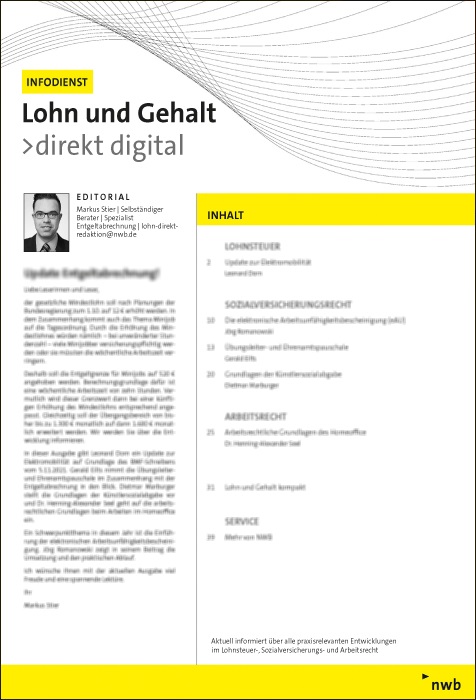 Lohn und Gehalt direkt digital