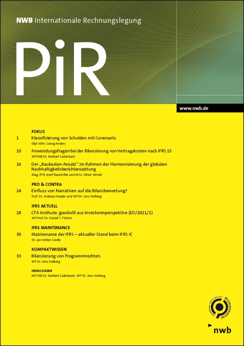 PiR - Internationale Rechnungslegung