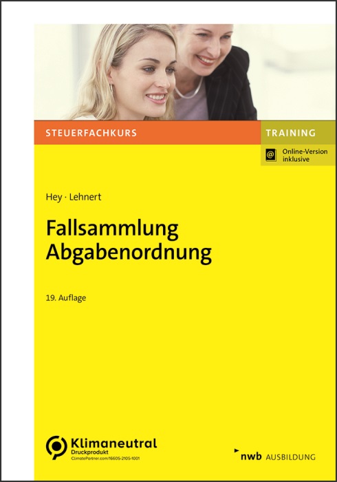 Fallsammlung Abgabenordnung