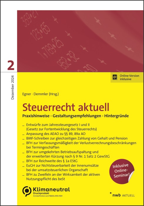 Steuerrecht aktuell 2/2024