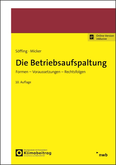 Die Betriebsaufspaltung