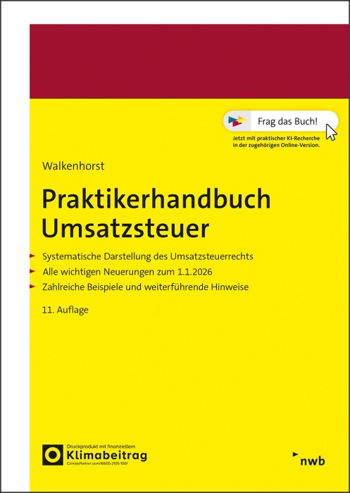 Praktikerhandbuch Umsatzsteuer