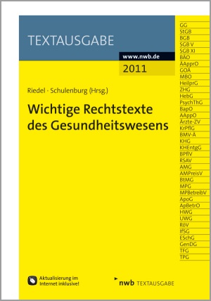 Wichtige Rechtstexte des Gesundheitswesens