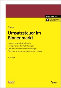 Umsatzsteuer im Binnenmarkt
