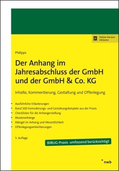 Der Anhang im Jahresabschluss der GmbH und der GmbH & Co. KG