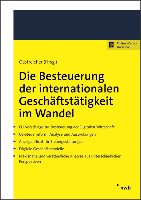 Die Besteuerung der internationalen Geschäftstätigkeit im Wandel