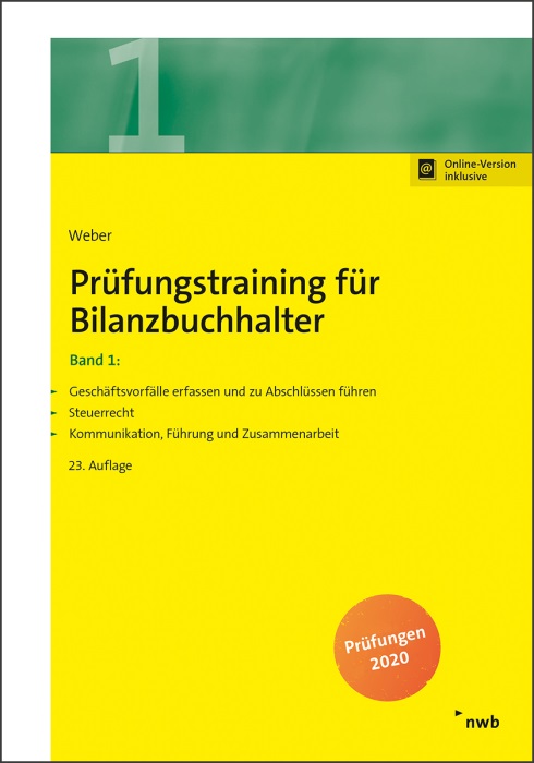 Prüfungstraining für Bilanzbuchhalter - Band 1