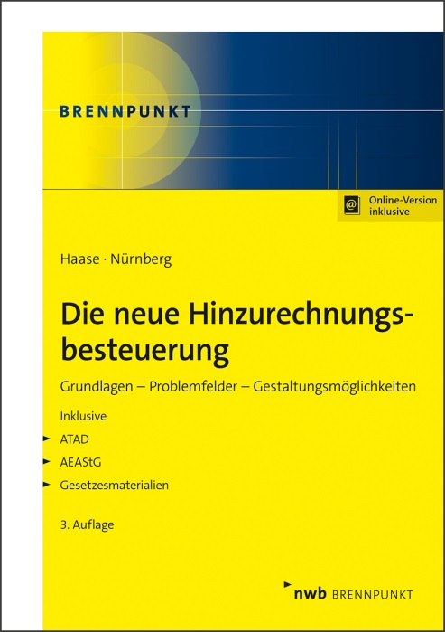 Die neue Hinzurechnungsbesteuerung